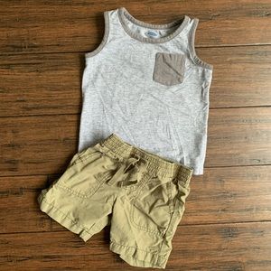 Old Navy Muscle Tank and Short